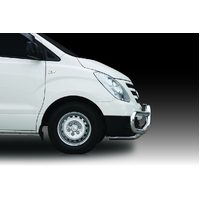 ECB Black Ripple Midi Tube Bar to suit Hyundai iload 11/15 - 02/18