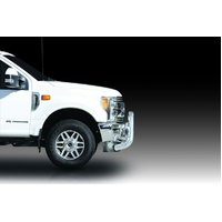 ECB Textura Black Nudge Bar to suit Ford F250 Super Duty Ex Limited MY17 - Onwards