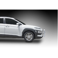 ECB Polished Nudge Bar - Series 2 to suit Hyundai Kona Ex Highlandr 09/17 - 10/20