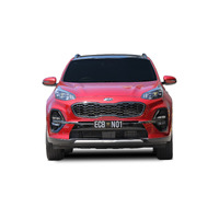 ECB Textura Black Nudge Bar - Series 2 to suit Kia Sportage 07/19 - 08/21