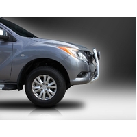 ECB Textura Black Nudge Bar - Series 2 to suit Mazda BT-50 2WD Highrise 10/11 - 03/18