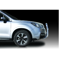 ECB Textura Black Nudge Bar - Series 2 to suit Subaru Forester XT Model 02/13 - 12/15
