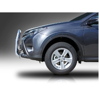 ECB Black Ripple Nudge Bar - Series 2 to suit Toyota Rav4 12/12 - 09/15