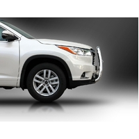 ECB Black Ripple Nudge Bar - Series 2 to suit Toyota Kluger 03/14 - 10/16