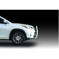 ECB Textura Black Nudge Bar - Series 2 to suit Toyota Kluger 11/16 - 02/21