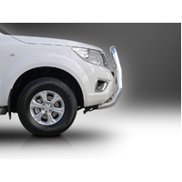 ECB Polished Nudge Bar - Series 2 to suit Nissan Navara NP300 04/15 - 11/20