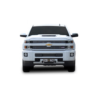 ECB Polished Nudge Bar to suit Chevrolet Silverado 1500 LTZ Premium 04/20 - 05/23