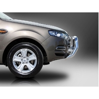 ECB Silver Hammertone Nudge Bar to suit Ford Territory SZ 05/11 - 09/14