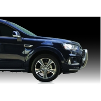 ECB Silver Hammertone Nudge Bar to suit Holden Captiva 01/16 - 12/20