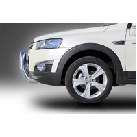 ECB Black Ripple Nudge Bar to suit Holden Captiva 7 Series 2 Non Sen Mod 03/11 - 12/15