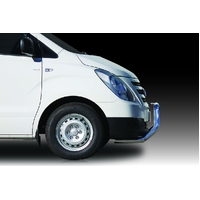 ECB Silver Hammertone Nudge Bar to suit Hyundai I-Max 11/15 - 02/18