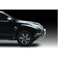 ECB Polished Nudge Bar to suit Mitsubishi Pajero Sport Exceed 05/16 - 11/19