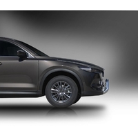 ECB Silver Hammertone Nudge Bar to suit Mazda CX-5 KF Maxx Sport 02/17 - 12/21