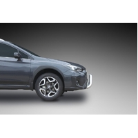 ECB Polished Nudge Bar to suit Subaru XV Inc Hybrid 05/17 - 09/20