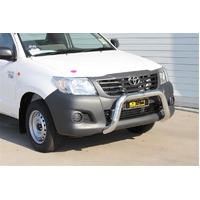 ECB Black Ripple Nudge Bar to suit Toyota HiLux 2WD 09/11 - 06/15