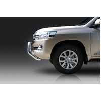 ECB Polished Nudge Bar to suit Toyota LandCruiser 200 Series GX 01/16 - 06/21
