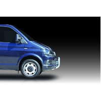 ECB Textura Black Nudge Bar to suit Volkswagen Transporter 07/15 - 05/20