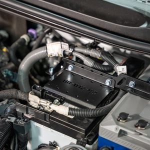 Pirate Camp Co. Under Bonnet Dual Battery Mount to suit Toyota Prado 250 Series