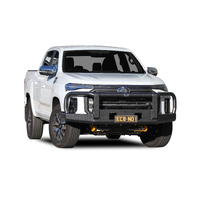 ECB Black Ripple Powdercoat Two Post Winch Bar to suit LDV T60 MAX 09/21 - Onwards