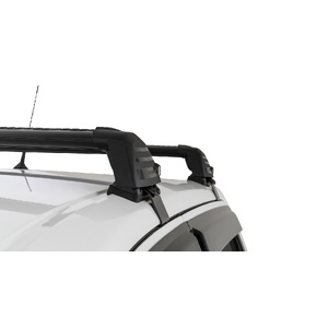 Rhino-Rack RV0642B Vortex ROC25 Flush Black 2 Bar Roof Rack for NISSAN Navara (pre facelift) NP300 Dual Cab 4DR Ute (01/2015-12/2021)
