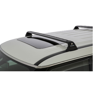 Rhino-Rack RVP28 Vortex RVP Black 3 Bar Roof Rack for NISSAN Patrol Y62 5DR 4WD (01/2012-12/2021)