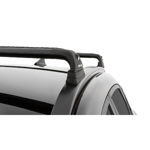 Rhino-Rack RVP69 Vortex RVP Black 2 Bar Roof Rack for HYUNDAI Kona Gen1 With Flush Rails 5DR SUV (01/2018-12/2023)