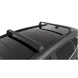 Rhino-Rack RVP70 Vortex RVP Black 2 Bar Roof Rack for HYUNDAI Tucson Gen 3 - TL/TLE/TL2/TLE2 (Pre Facelift) With Flush Rails 5DR SUV (01/2016-03/2019)