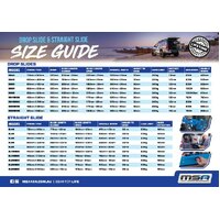 MSA 4x4 Fridge Slide SL95