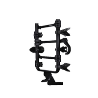 Kuat Transfer V2 Three Bike Hitch Mounted Carrier (Black)