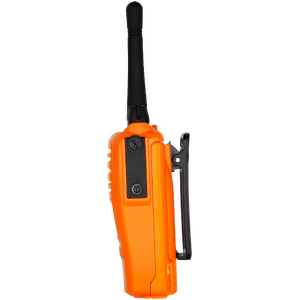 GME 5/1 Watt UHF CB Handheld Radio including Accessories - Twin Pack - Blaze Orange