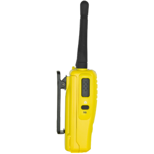 GME 5/1 Watt UHF CB Handheld Radio including Accessories - Twin Pack - Yellow