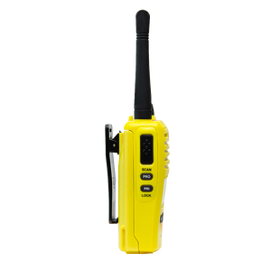 GME 5/1 Watt UHF CB Handheld Radio including Accessories - Twin Pack - Yellow