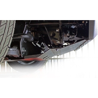 ECB Black Ripple Under Body Guard to suit Ssangyong Actyon Sports 03/12 - Onwards