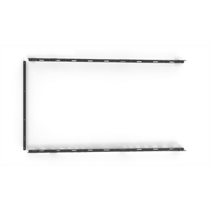 X-Country Razor Roof Rack Mount to suit Toyota Landcruiser Prado 250 series 5dr SUV with Bare roof/Raised rails 2019 - Onwards - XC253