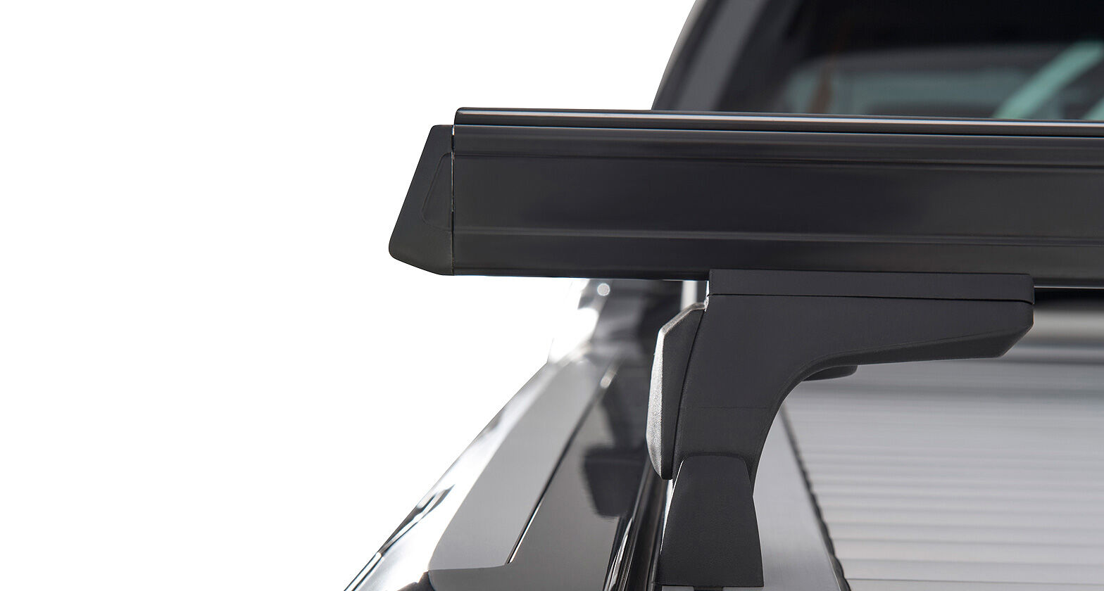 Rhino HD RLT600 Black 2 Bar Roof Rack for FORD Ranger Wildtrak PX/PX2