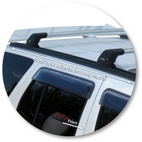 Prorack Silver 2 Bar Aero Flush Bar kit to suit Nissan Terrano Regulus 5dr SUV (1996 - 2003)