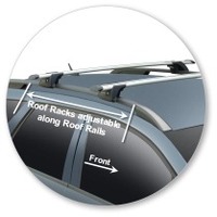 Prorack Black 2 Bar Aero Through Bar kit to suit Citroen C5 5dr Wagon (5/2008 - 2019)