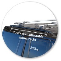 Prorack Silver 2 Bar Aero Through Bar kit to suit Land Rover Discovery 4 5dr SUV (2009 - 3/2017)