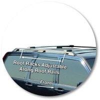 Prorack Silver 2 Bar Aero Rail Bar kit to suit Volvo V70 5dr Wagon (7/1997 - 10/2000)