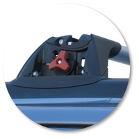 Prorack Silver 2 Bar Aero Flush Bar kit to suit Hyundai Santa Fe 5dr SUV (5/2006 - 11/2009)