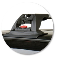 Prorack Silver 2 Bar Aero Flush Bar kit to suit Honda CR-V 5dr SUV (2007 - 2012)