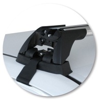 Prorack Silver 2 Bar Aero Flush Bar kit to suit Toyota Altezza 4dr Sedan (1998 - 2005)