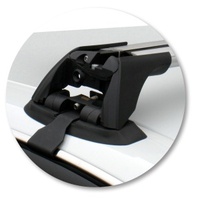 Prorack Silver 2 Bar Aero Flush Bar kit to suit Holden Statesman WM 4dr Sedan (2006 - 2020)