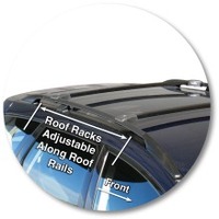 Prorack Silver 2 Bar Standard Rail Bar kit to suit Nissan Murano Z51 5dr SUV (2009 - Current)