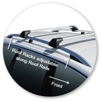 Prorack Silver 2 Bar Aero Flush Bar kit to suit Volkswagen Passat Mk7 5dr Wagon (11/2010 - 4/2015)