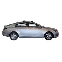Prorack Black 2 Bar Aero Through Bar kit to suit Opel Insignia 5dr Hatch (2009 - 2017)