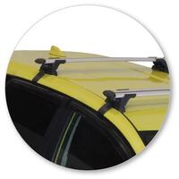 Prorack Silver 2 Bar Aero Through Bar kit to suit Toyota Corolla 5dr Hatch (2013 - 7/2018)