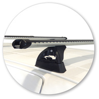 Prorack Silver 3 Bar Heavy Duty Through Bar kit to suit Volkswagen Caddy Maxi 5dr Van (12/2015 - 5/2021)