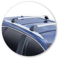 Prorack Black 2 Bar Aero Flush Bar kit to suit Ford Endura 5dr SUV (2019 - Current)