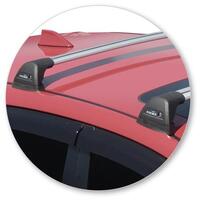 Prorack Silver 2 Bar Aero Flush Bar kit to suit Subaru Impreza 5dr Hatch (2017 - Current)